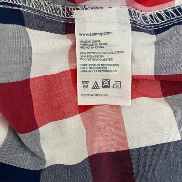 Tommy Hilfiger NWT Boy's Plaid Button Down Dress Shirt Size XL (20) - Picture 5 of 7